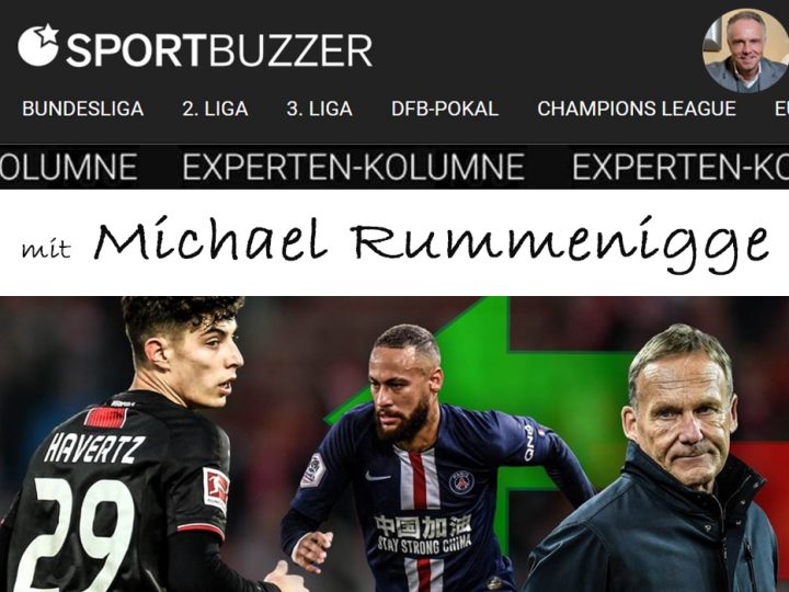 Die Sportbuzzer-Kolumne mit Michael Rummenigge vom 21.03.2020