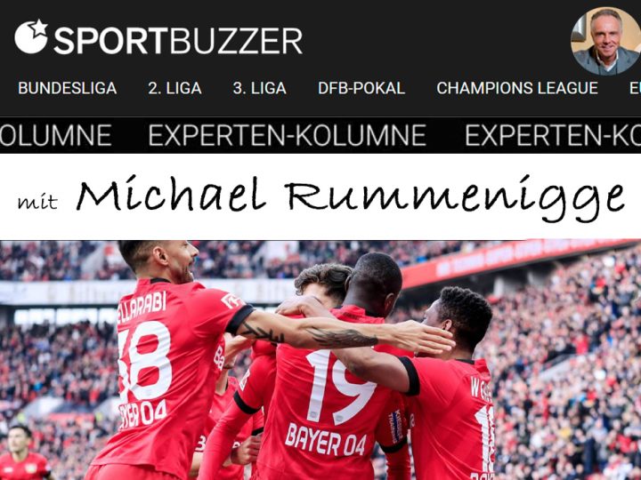 Die Sportbuzzer-Kolumne mit Michael Rummenigge vom 09.05.2020