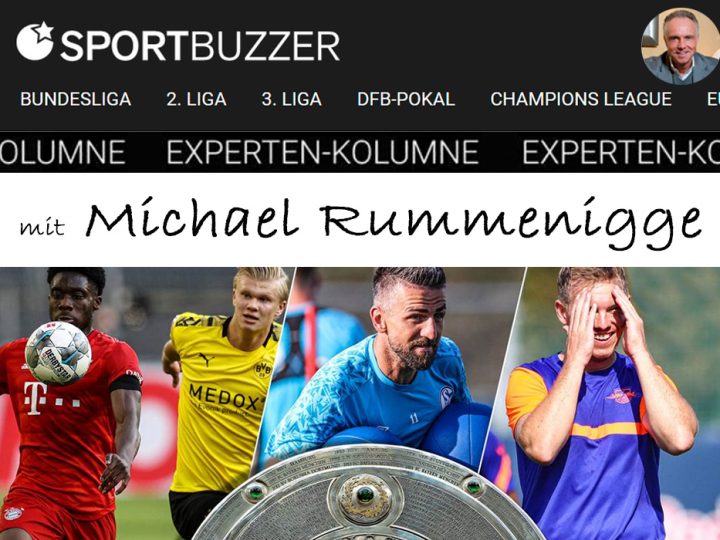 Die Sportbuzzer-Kolumne mit Michael Rummenigge vom 19.09.2020