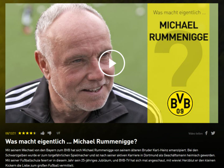 Michael Rummenigge im BVB-TV