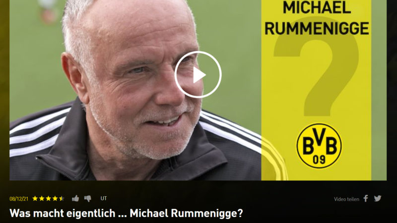 Michael Rummenigge im BVB-TV